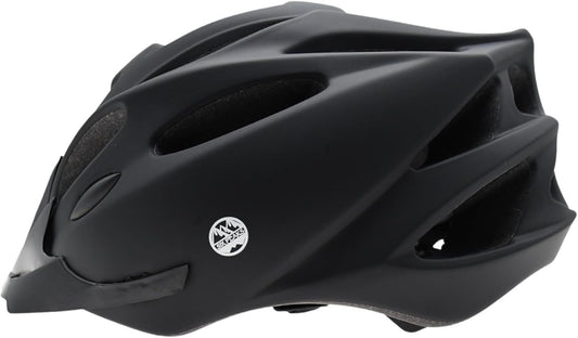 Six Peaks black cycling helmet with visor – view 2
