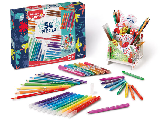 Maped Creativ Box 50pcs Colouring Set