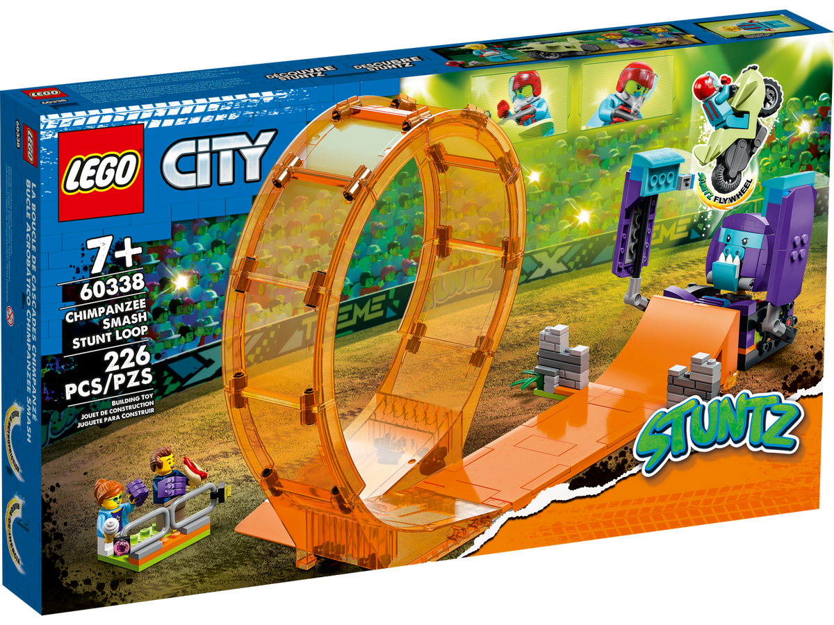 LEGO 60338 Smashing Chimpanzee Stunt Loop