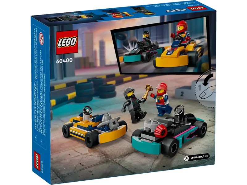 LEGO 60400 City Go-Karts and Race Drivers