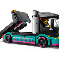 LEGO 60406 Race Car and Car Carrier Truck