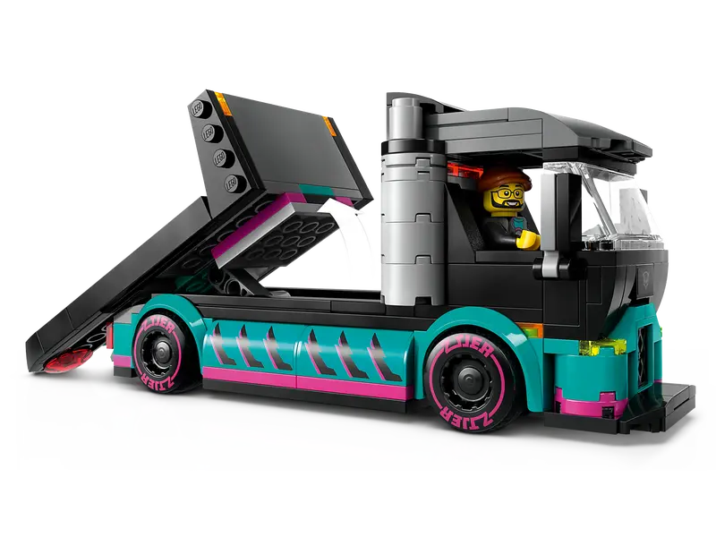 LEGO 60406 Race Car and Car Carrier Truck