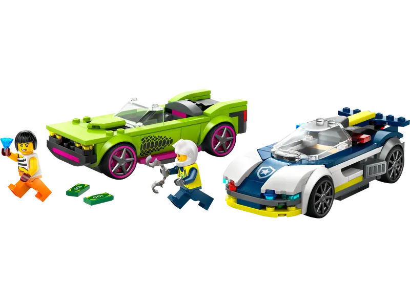 LEGO 60415 City Police Car and Muscle Car Chase