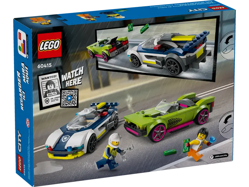 LEGO 60415 City Police Car and Muscle Car Chase