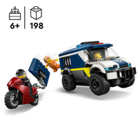 lego city police prisoner transport van 