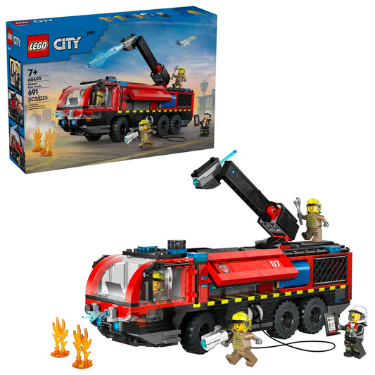 LEGO City 60499 Airport Fire Truck – box