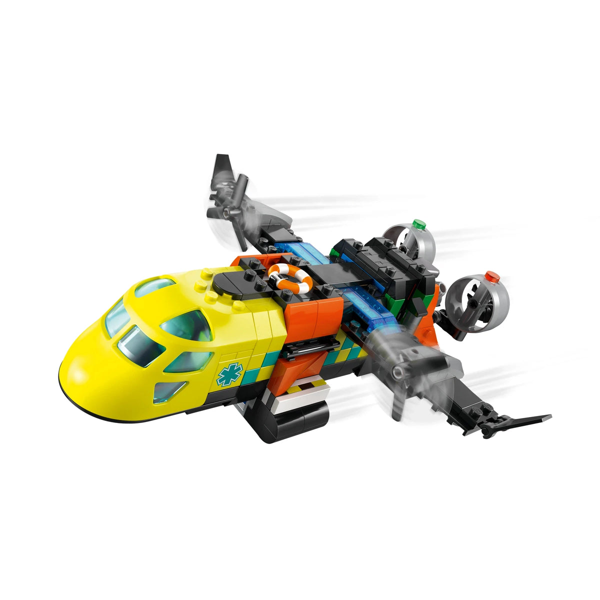LEGO City 60505 Airplane, Service Truck & Hovercraft Remix – detail