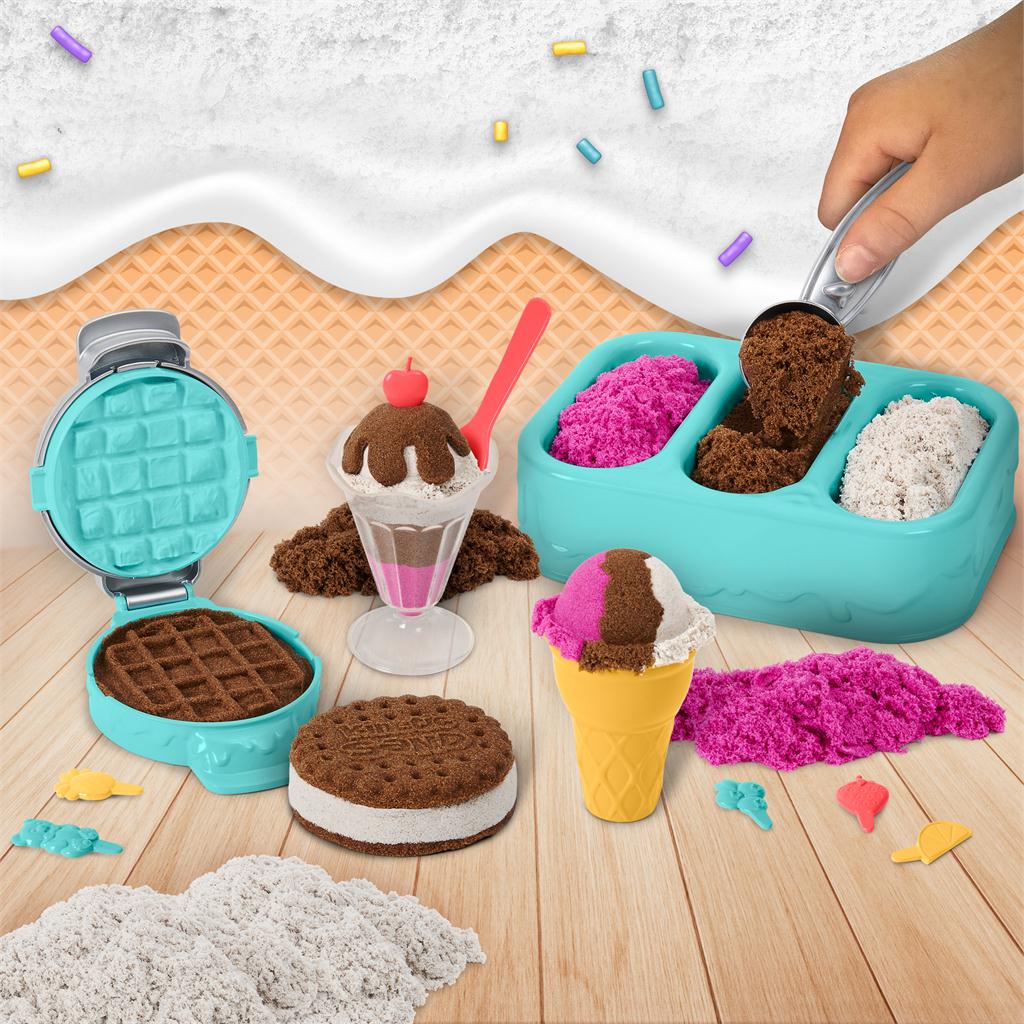 Kinetic Sand Scents Ice Cream Treat Playset