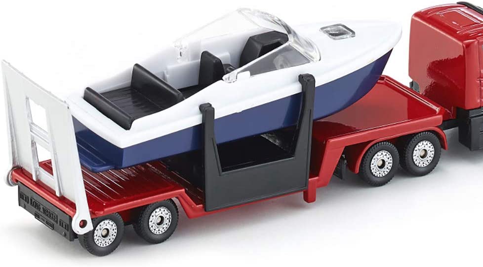 Siku 1:87 Low Loader with Speed Boat