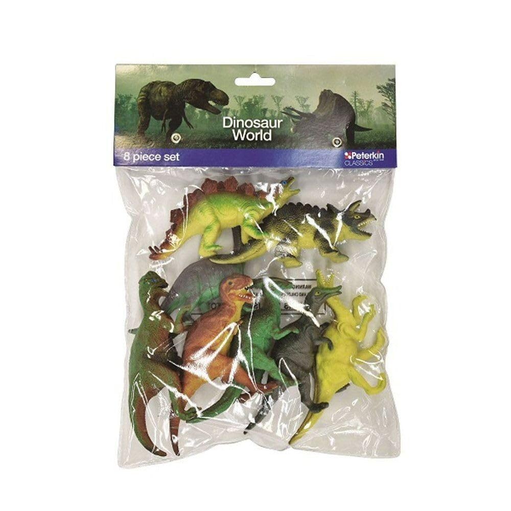 Peterkin Classics Dinosaur World 8 Piece Figure Set – product view