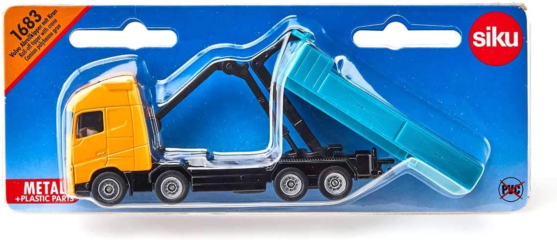 Siku Volvo Roll-off Tipper with Crane