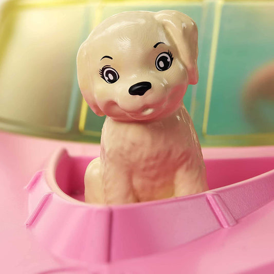 Barbie Boat with Puppy and Themed Accessories