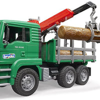 MAN Timber Truck with Loading Crane