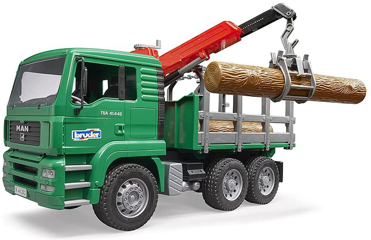 MAN Timber Truck with Loading Crane