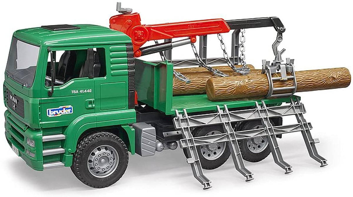 MAN Timber Truck with Loading Crane