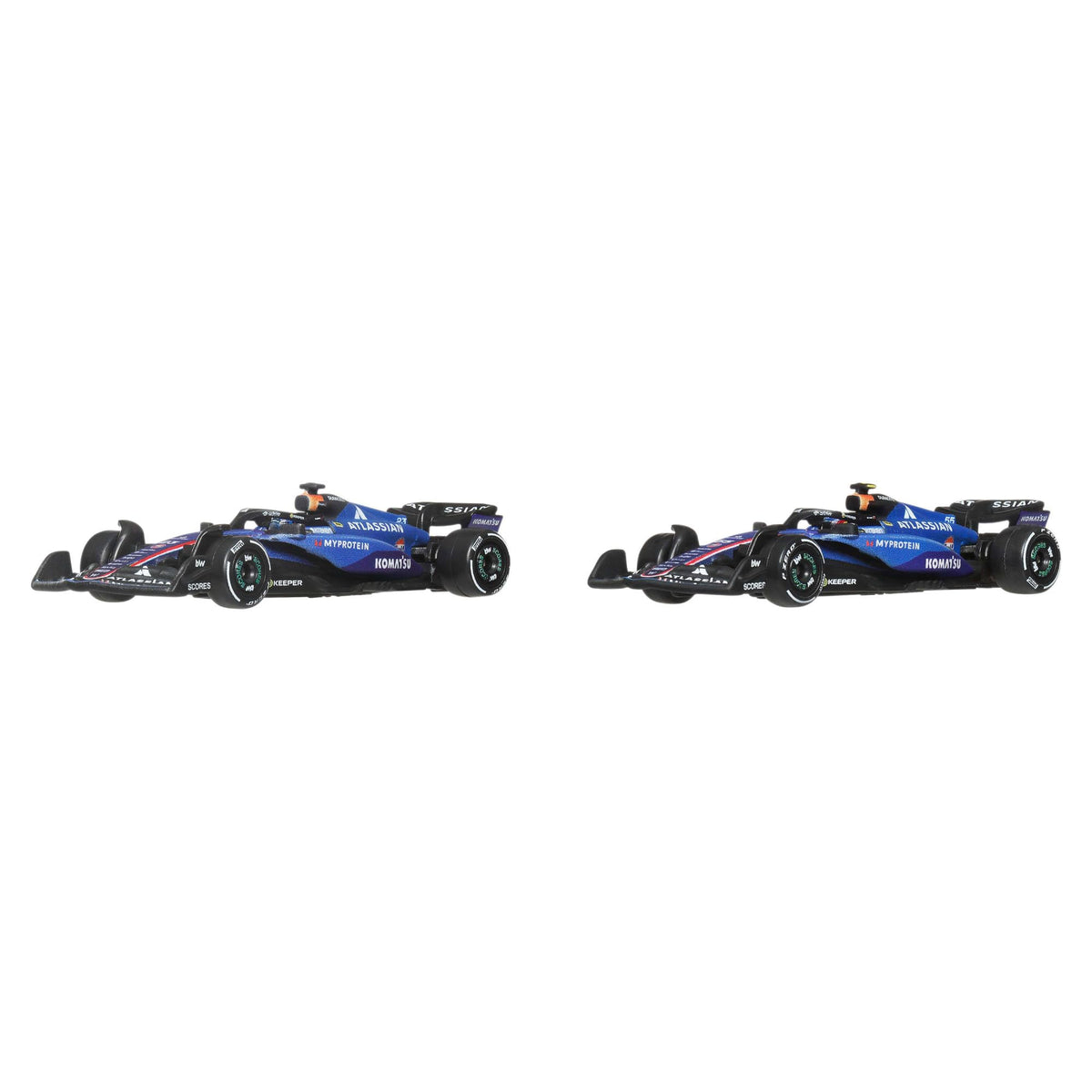 Hot Wheels Premium Atlassian Williams Racing Formula One Team 2-Pack – product view
