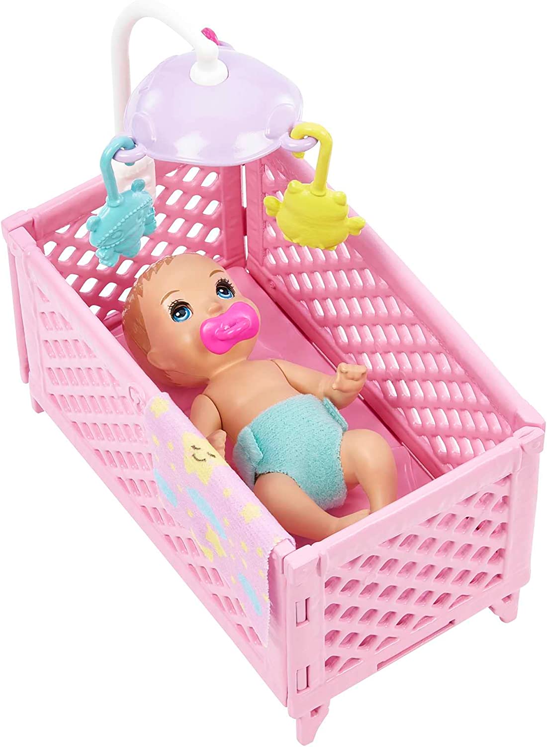 Barbie Doll And Accessories | Skipper Babysitter Crib Playset