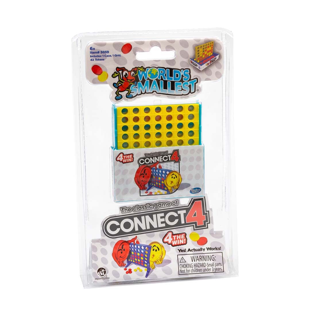 World's Smallest Connect 4 Mini Travel Game – product view