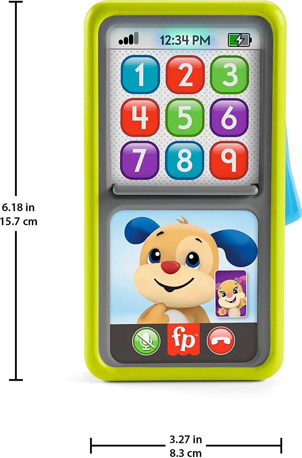 Fisher-Price Laugh & Learn 2-in-1 Slide to Learn Smartphone