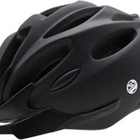 Six Peaks black cycling helmet with visor