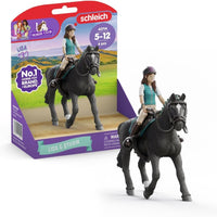 SCHLEICH Horse Club Lisa and Storm rider and horse set 42712