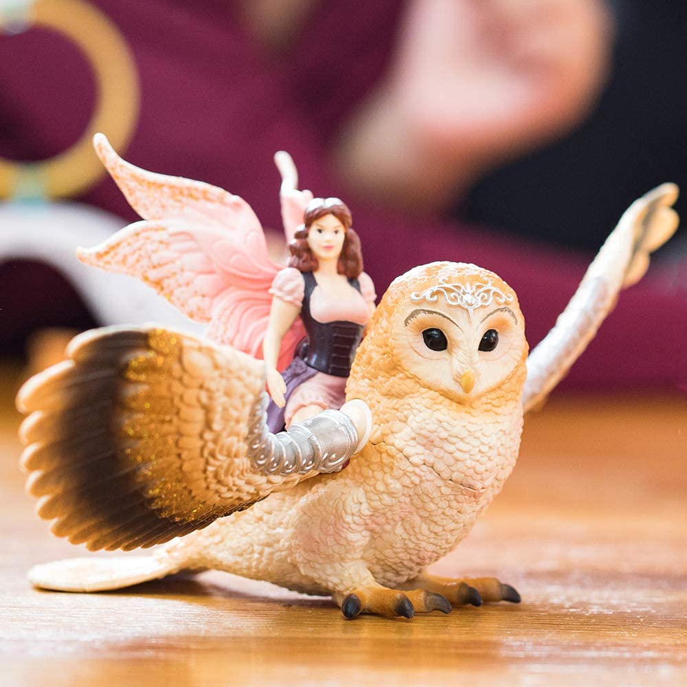 Schleich 70713 bayala Fairy in Flight on Glam-Owl