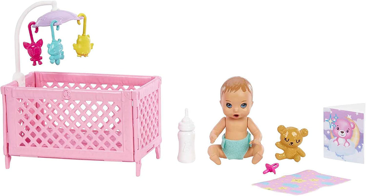 Barbie Doll And Accessories | Skipper Babysitter Crib Playset