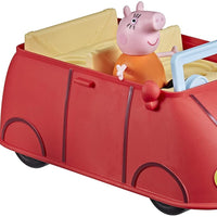 F2184 Peppa Pig Adventures Peppa’s Family Red Car Preschool Toy