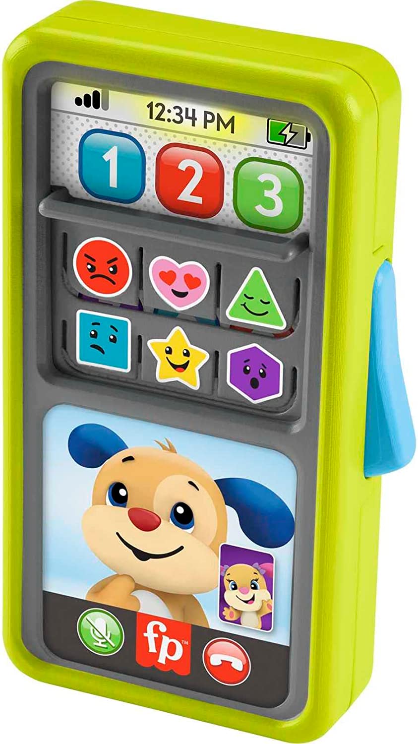 Fisher-Price Laugh & Learn 2-in-1 Slide to Learn Smartphone