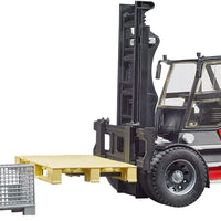 Bruder Linde HT160D Stacker with Pallet and Cages