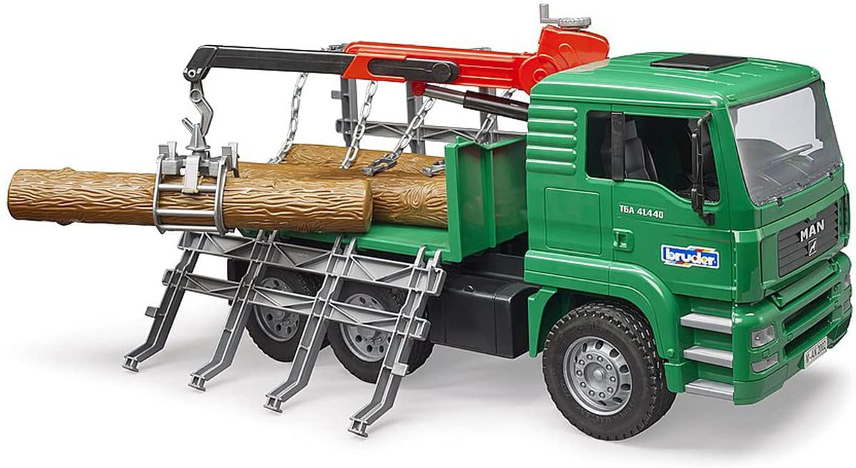 MAN Timber Truck with Loading Crane