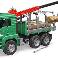 MAN Timber Truck with Loading Crane