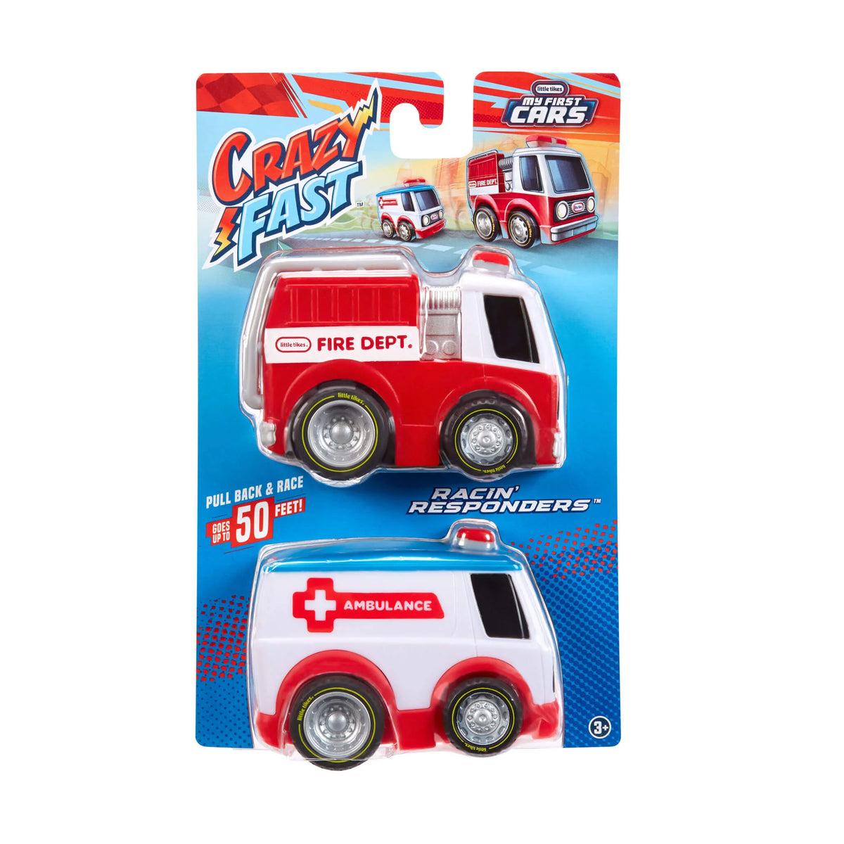 Crazy Fast Cars 2 Pack Racin' Responders