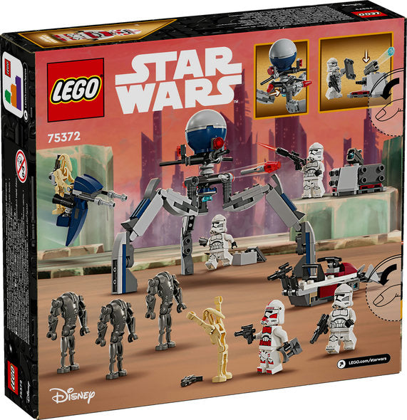 Lego 75372 Clone Trooper & Battle Droid Battle Pack