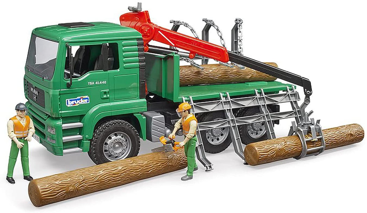 MAN Timber Truck with Loading Crane