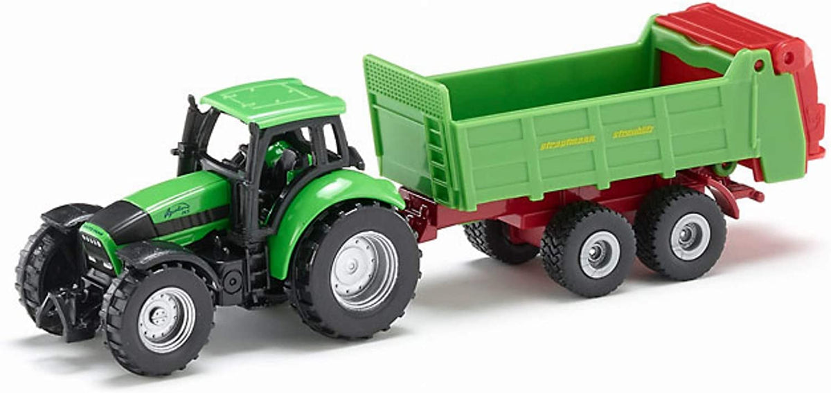 Siku 1:87 Deutz with Universal Manure Spreader