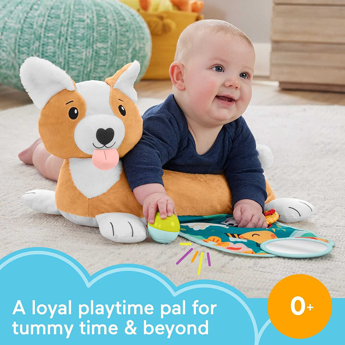 Fisher-Price 3-in-1 Plush Puppy Wedge