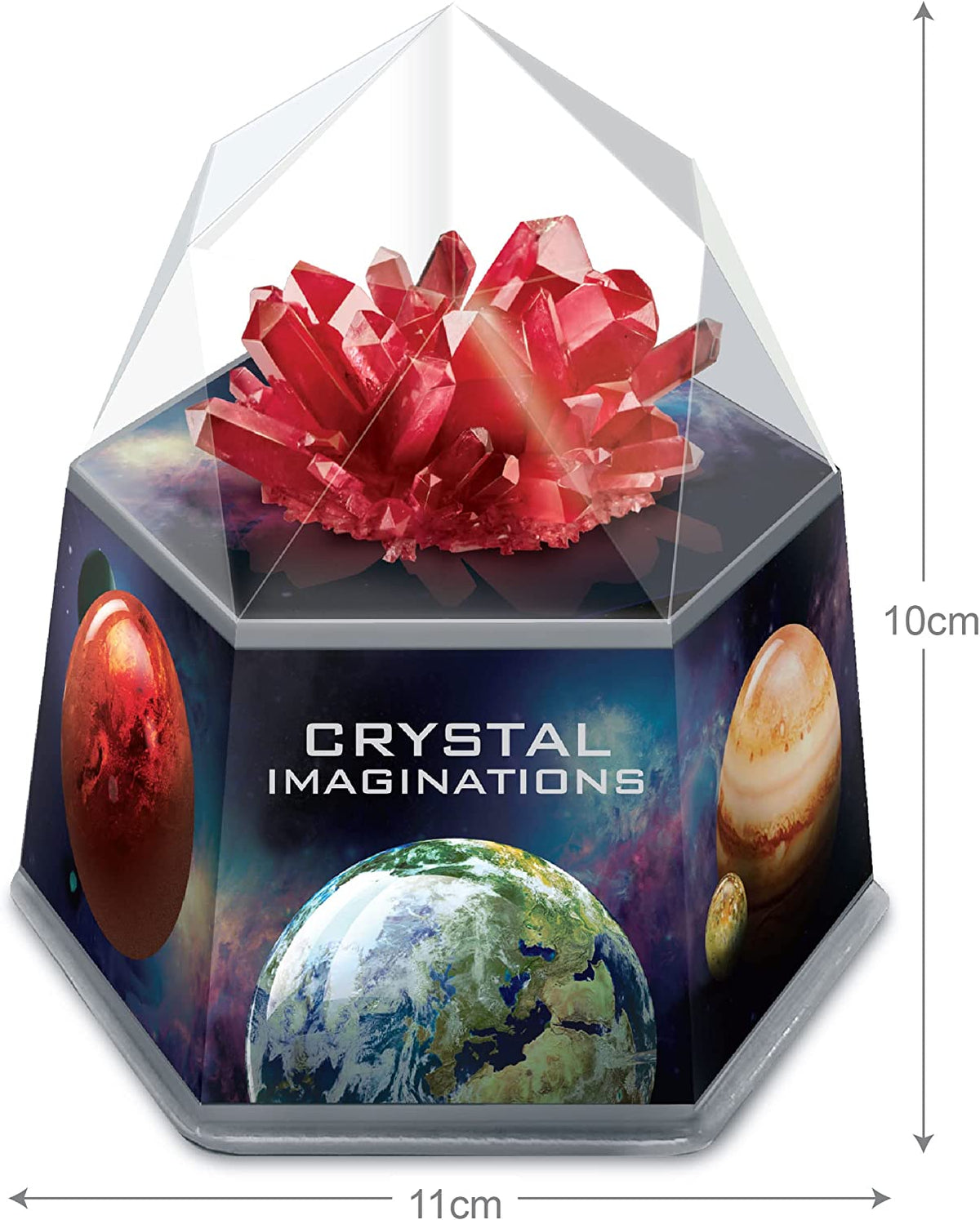 Imaginations Crystal Growing Kit-Red