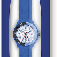 Tikkers Time Teacher Blue Rubber-Silicone Strap Watch