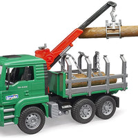 MAN Timber Truck with Loading Crane
