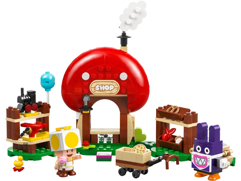 LEGO 71429 Nabbit at Toad's Shop Expansion Set