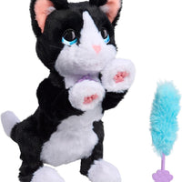 FurReal Boots the Biscuit-Making Kitty interactive black and white plush cat