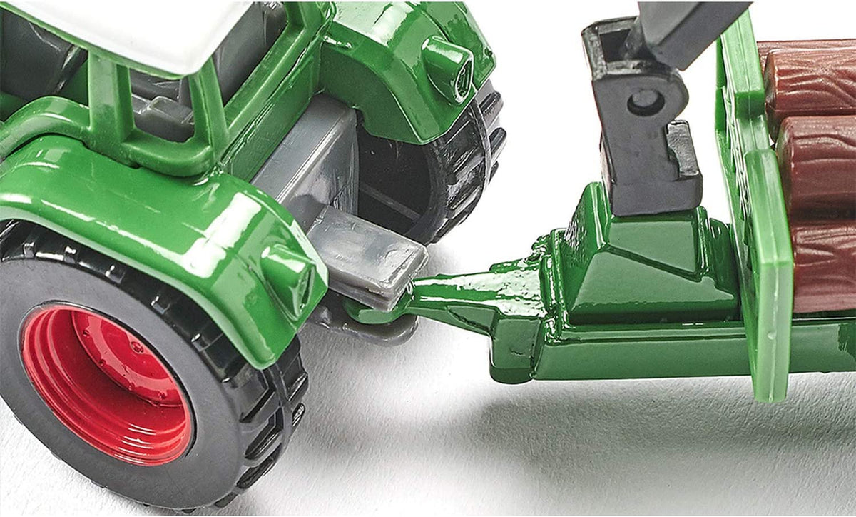 Siku 1:87 Fendt with Forestry Trailer