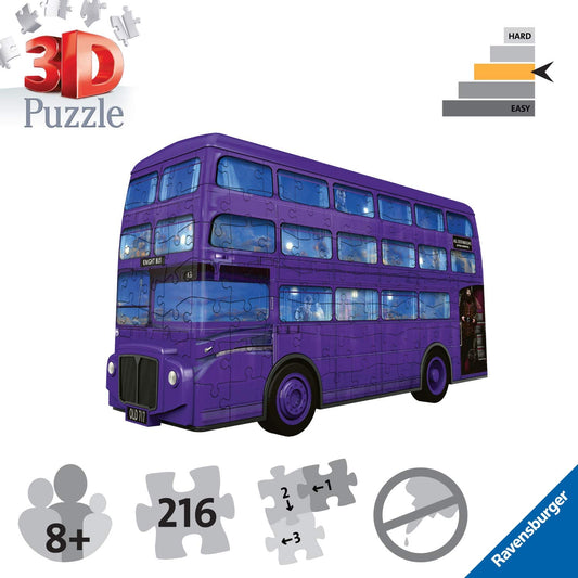 Ravensburger Harry Potter Knight Bus 3D Jigsaw Puzzle