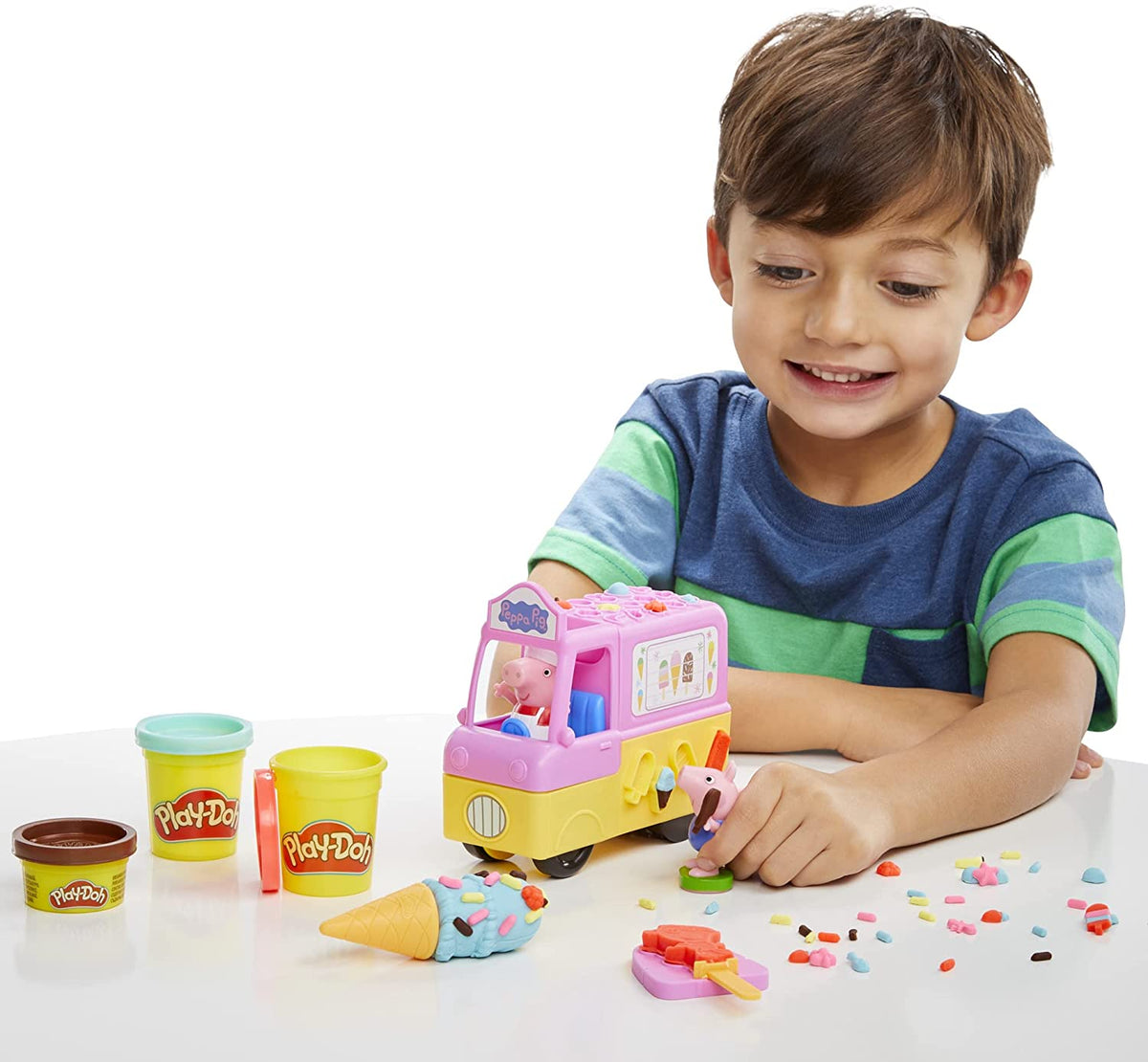 F3597 Play-Doh Peppa's Ice Cream Playset with Ice Cream Truck