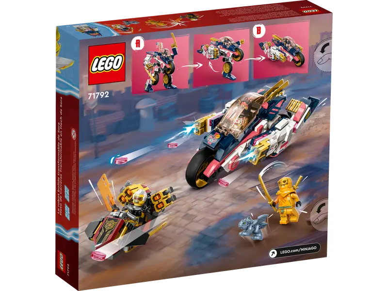 LEGO Ninjago 71792 Sora's Transforming Mech Bike Racer