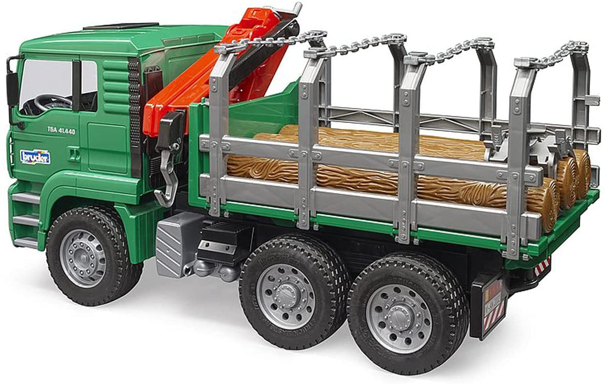 MAN Timber Truck with Loading Crane