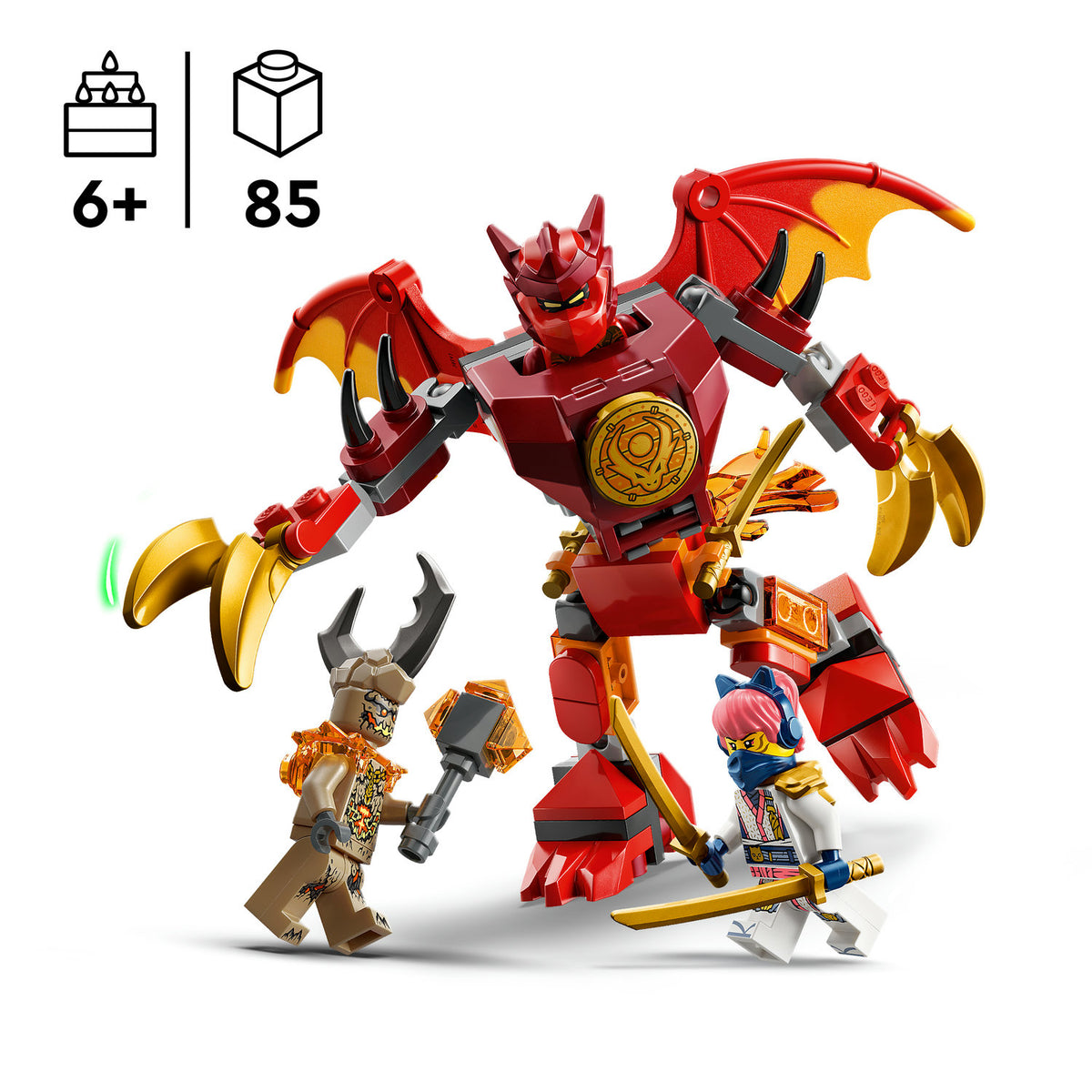 lego kais dragon mechbattle pack 