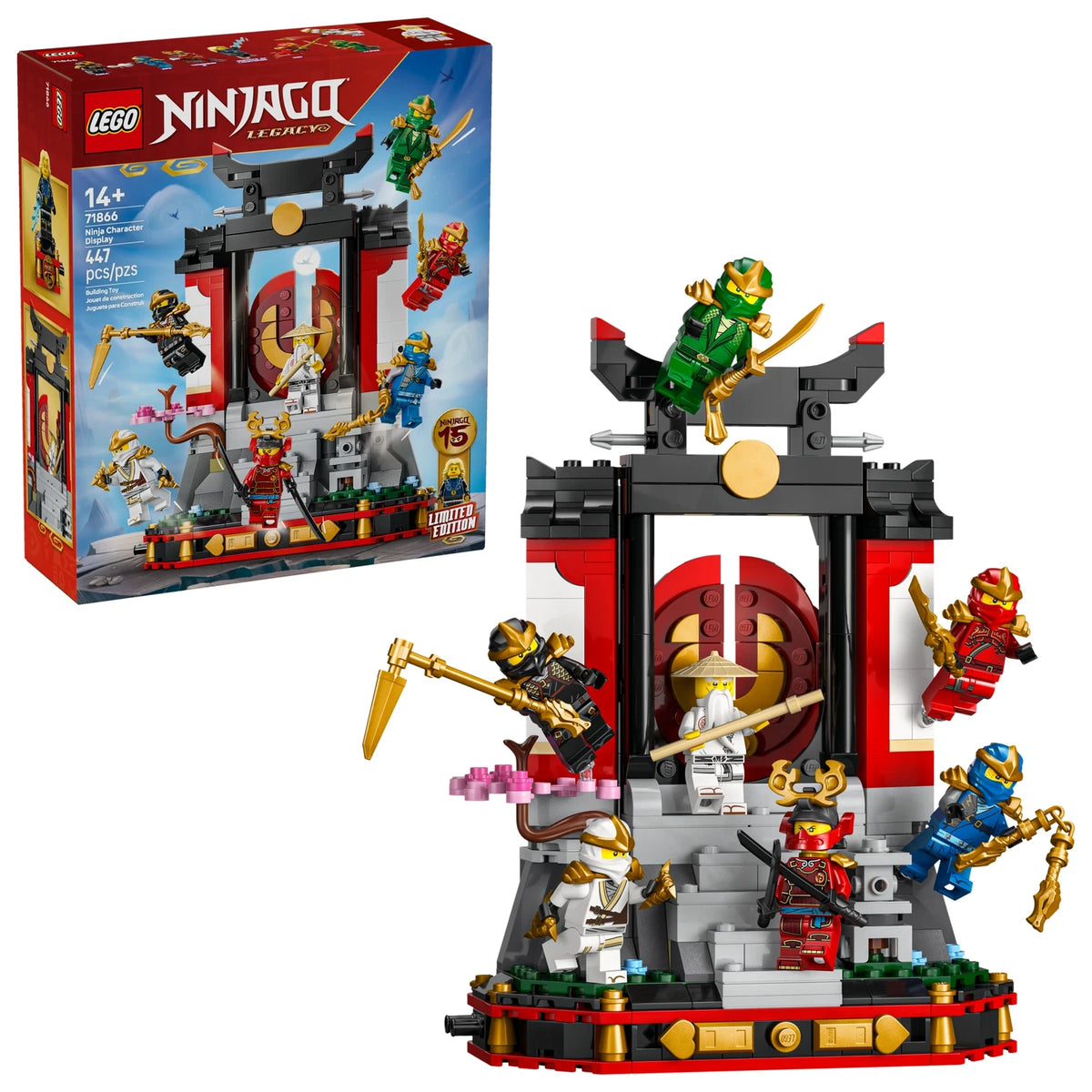 LEGO Ninjago 71866 Ninja Character Display 15th Anniversary – box
