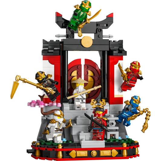 LEGO Ninjago 71866 Ninja Character Display 15th Anniversary – built model